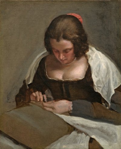 The Needlewoman by Diego Velázquez